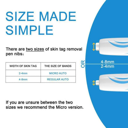 Skin Tag Remover Kit for At-Home Use - Safe and Effective Mole and Wart Removal Tool