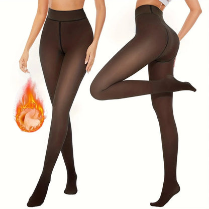 Anti-snagging outerwear leggings in various styles with wool lining thickness options
