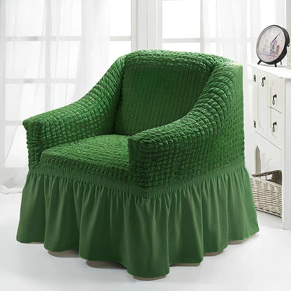 Branbird American single sofa cover with skirt design on 90-140cm furniture