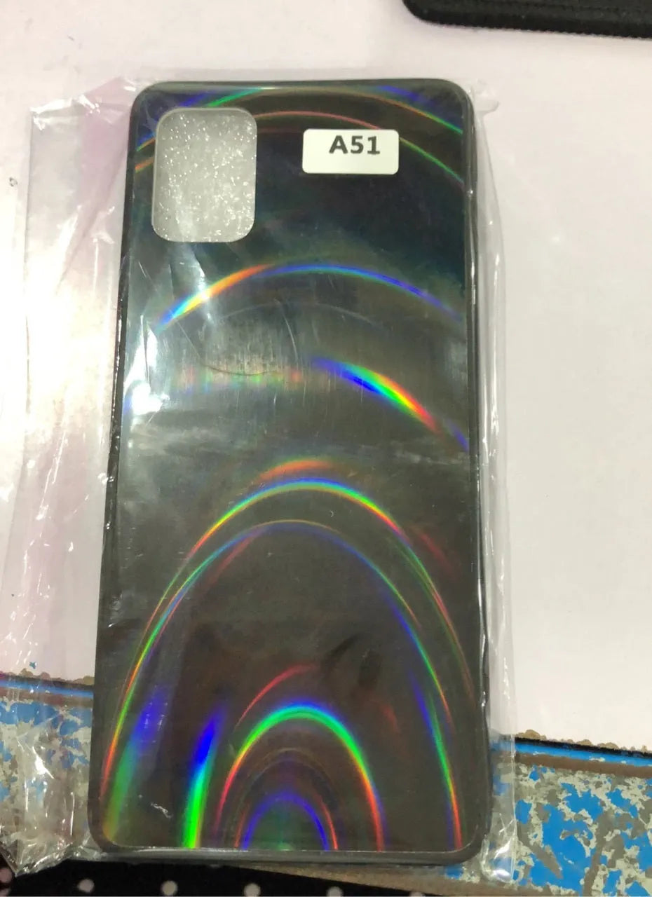 Marble-pattern shockproof silicone phone case for Samsung Galaxy models shown in multiple colours.