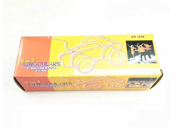 3x28 Polarized Fishing Telescope with Nylon Mirror Box for enhanced visibility over water