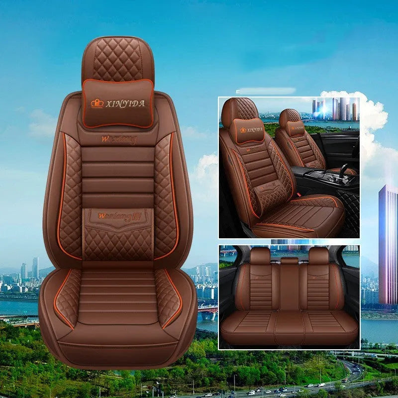 Five Four Seasons seat cushion with leather exterior and high elastic sponge filler, dimensions 65x55x25cm