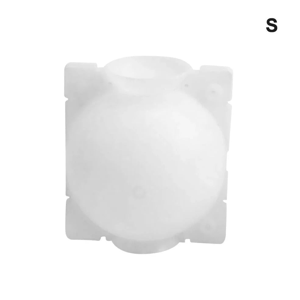 Black PP plastic plant rooting machine box for tree grafting, S size 10cm x 10cm with sealed lid for humidity control