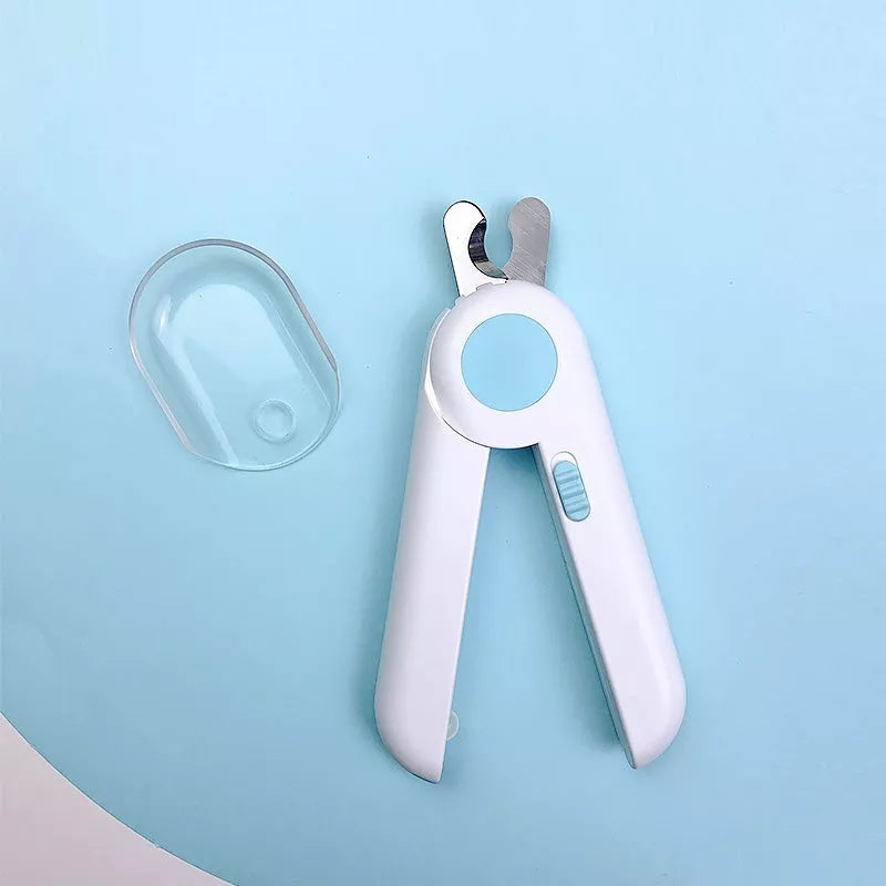 LED Light-Emitting Professional Pet Nail Clippers for Dogs and Cats with ergonomic design