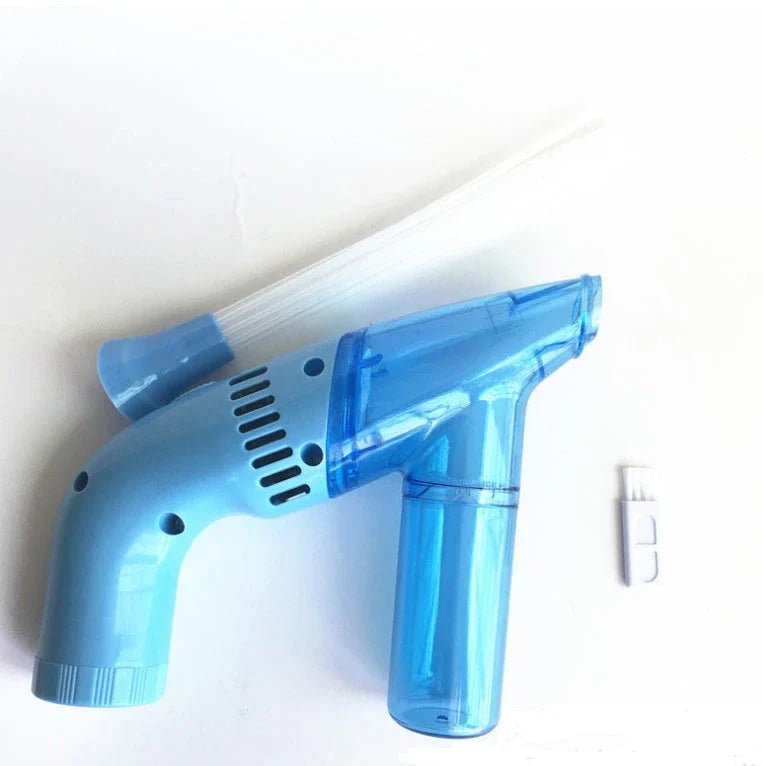 Portable Vacuum Cleaner with Flexible Suction Tubes and Compact Design for Versatile Cleaning