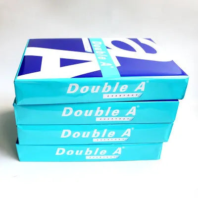 A4 copy paper in 70g and 80g weights with white, blue and pink options and 500-sheet packs
