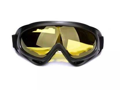 X400 Windshield Sand Goggles for Motorcycles with ventilation system and polycarbonate lenses
