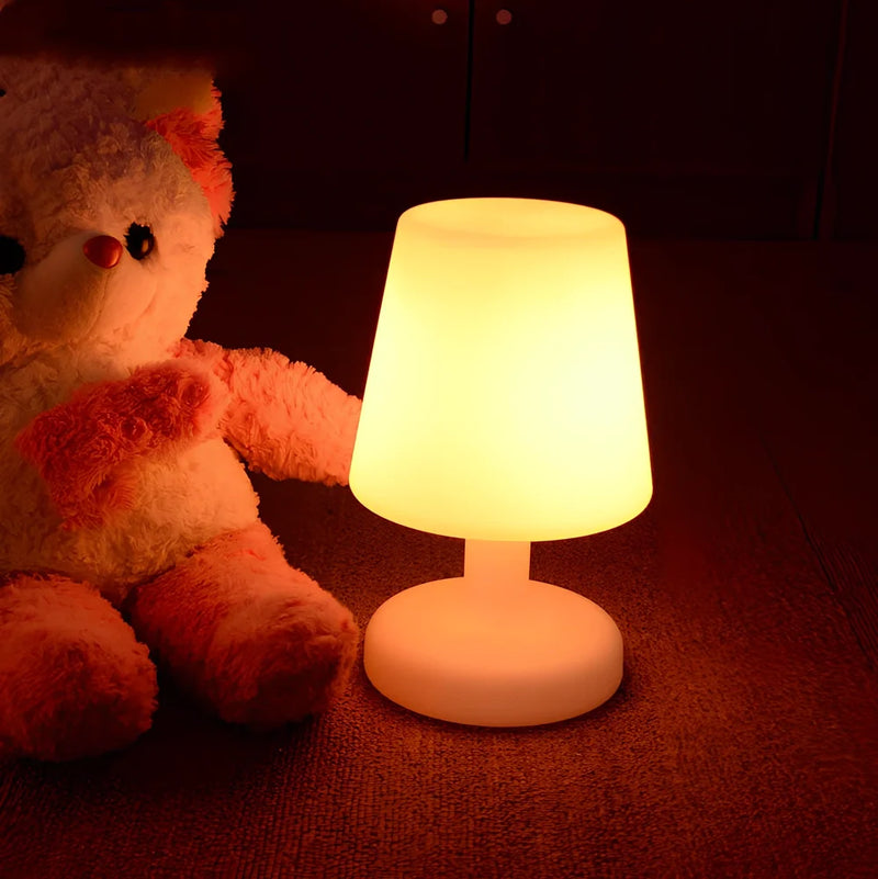 Smart home reading light with RGB full colour illumination and dual control options providing 5000 hours of continuous lighting for home decoration and leisure spaces