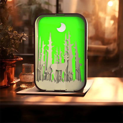 Elegant woodcarving bedside lamp with touch-sensitive controls and soothing LED lighting for a cozy bedroom decor