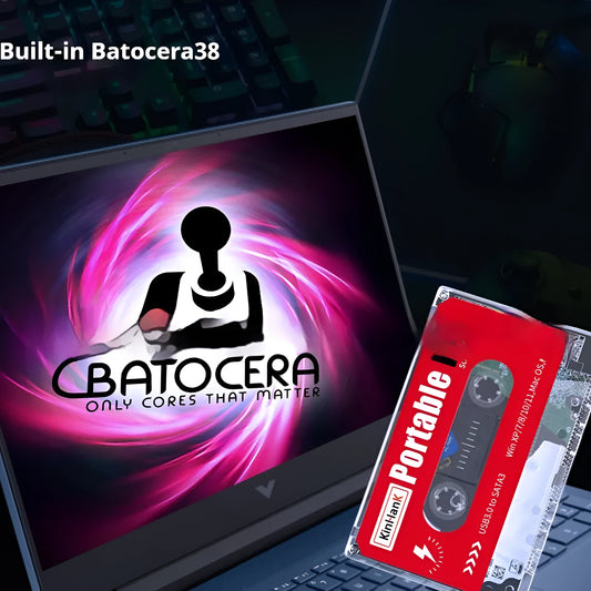 2TB external mechanical hard disk with USB cable and protective case for mobile gaming storage