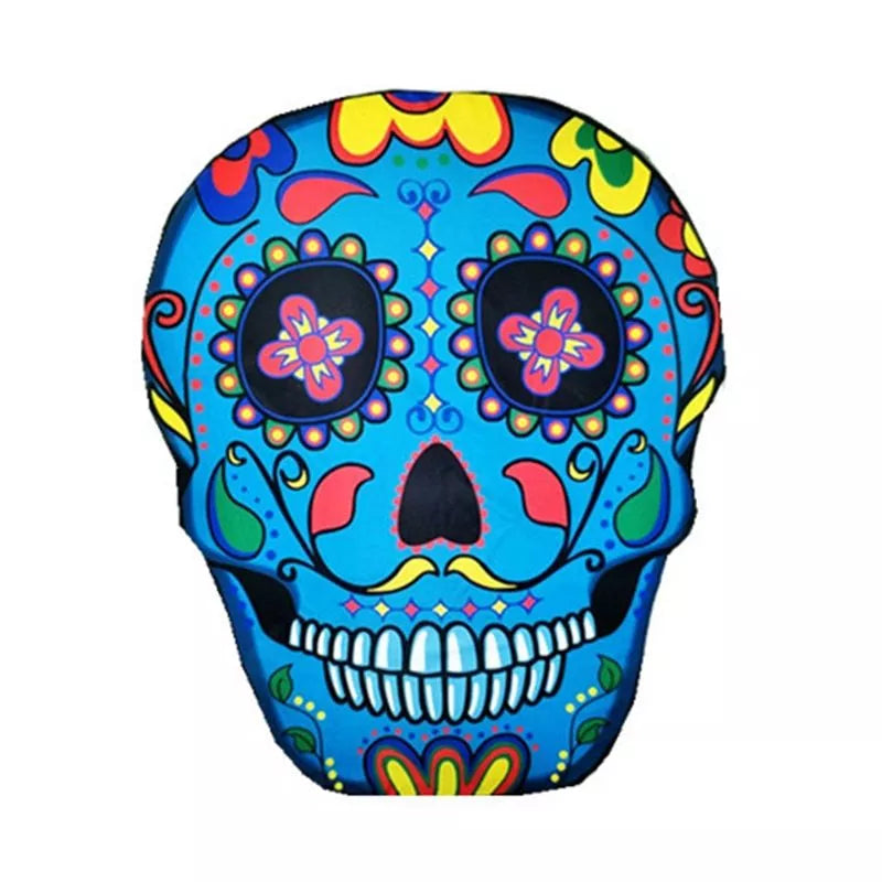 Cotton pareo scarf with fun food prints in various colors for sun protection