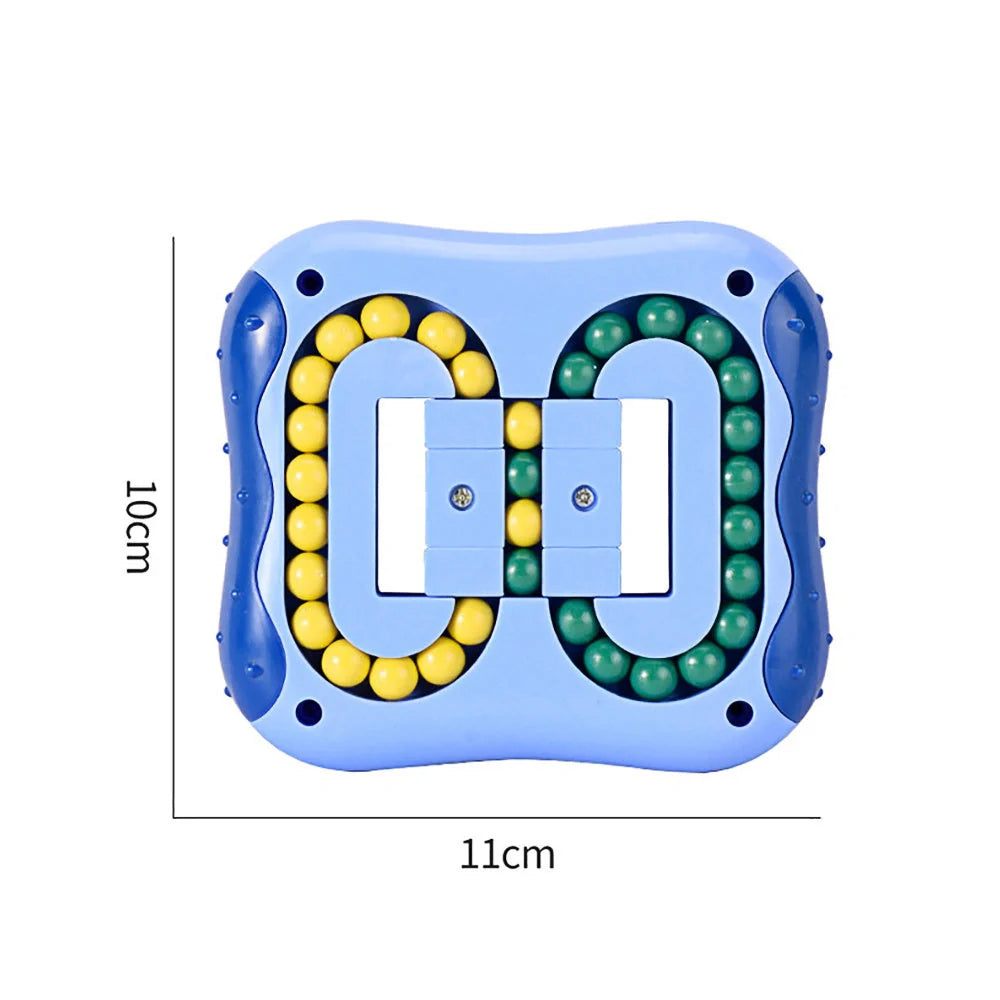 Little Magic Beans Toy - blue stress-relieving cube for kids