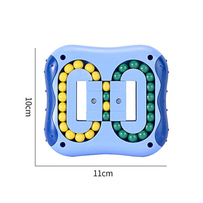 Little Magic Beans Toy - blue stress-relieving cube for kids