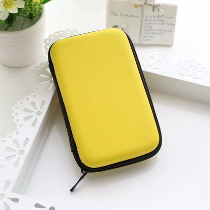EVA Multi Function Digital Accessories Storage Bag with zipper and padded compartments
