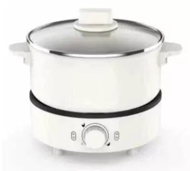 Split Type Multifunctional Electric Heating Pot with aluminum alloy body and 2.5L capacity