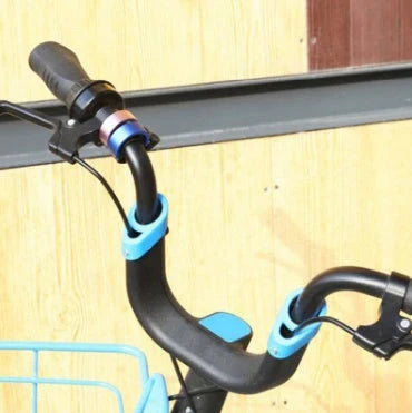 Sleek aluminum alloy bicycle bell with advanced sound alarm for safe cycling on mountain bikes and road bikes