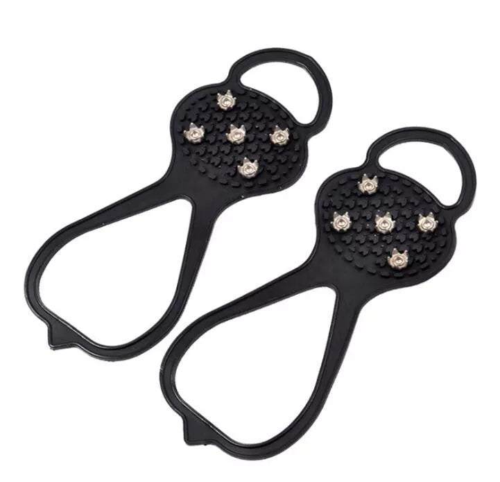 5-Tooth Crampons Non-Slip Shoe Tool for hiking and mountaineering