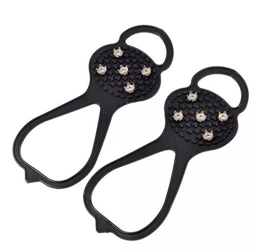 5-Tooth Crampons Non-Slip Shoe Tool for hiking and mountaineering