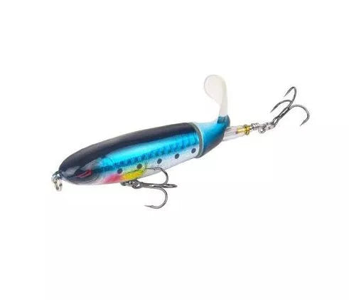Road Sub-bait Propeller Tractor Hard Bait Floating Water Pencil Lure Bait in various colors