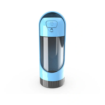 BPA-free hanging water cup for dogs with 300ml capacity and no-waste valve