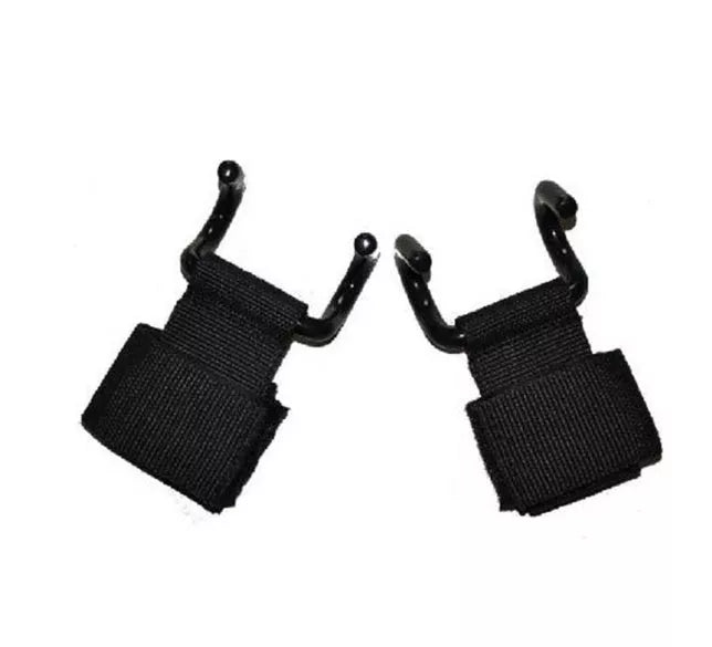 Rotatable power double hook pull-up upper power belt with metal hooks and thickened webbing