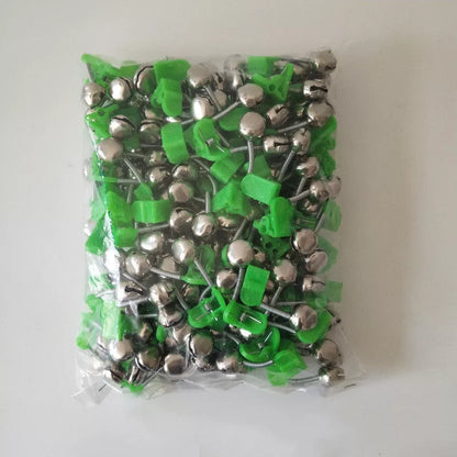 Fishing bells with lights for night fishing, featuring dual bell bite alarms and compact design