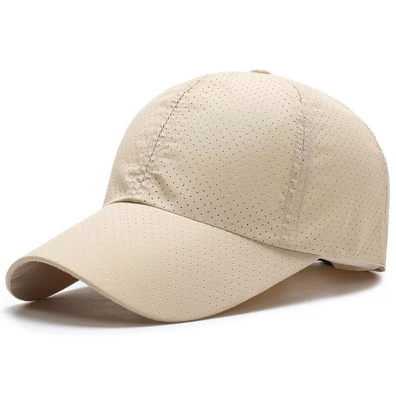 Ultra-thin quick-drying baseball cap in various colors for sports and casual wear
