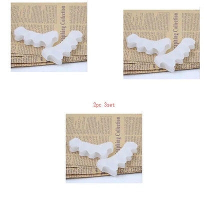 Silica Gel Bunion Protector Toe Separator for pain relief, realignment, and foot comfort