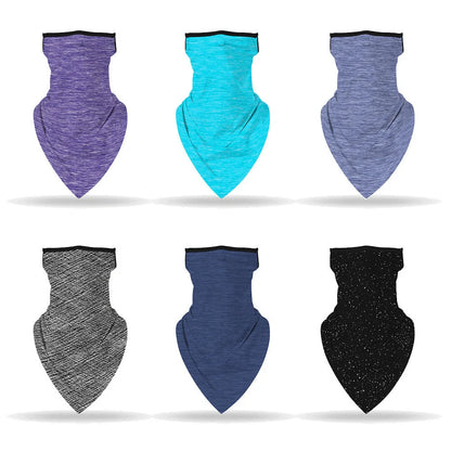 Magic triangle scarf in various colors for outdoor sports
