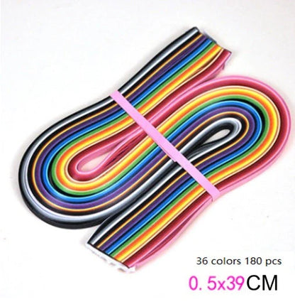 Vibrant gradient star origami paper set for creative crafting and DIY projects