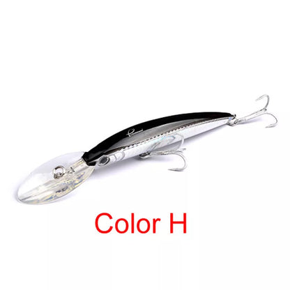 PRO BEROS Classic Minnow Bait hard plastic fishing lure in various colors