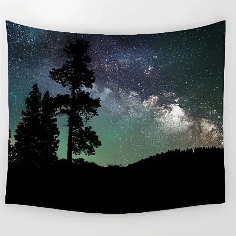 Rectangular geometric tapestry with European classical pattern in plush polyester fabric, 150cm wide