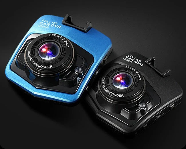 High-Definition Mini Dash Cam with Night Vision - Full HD 1080p Video, Advanced Low-Light Performance, Compact Design