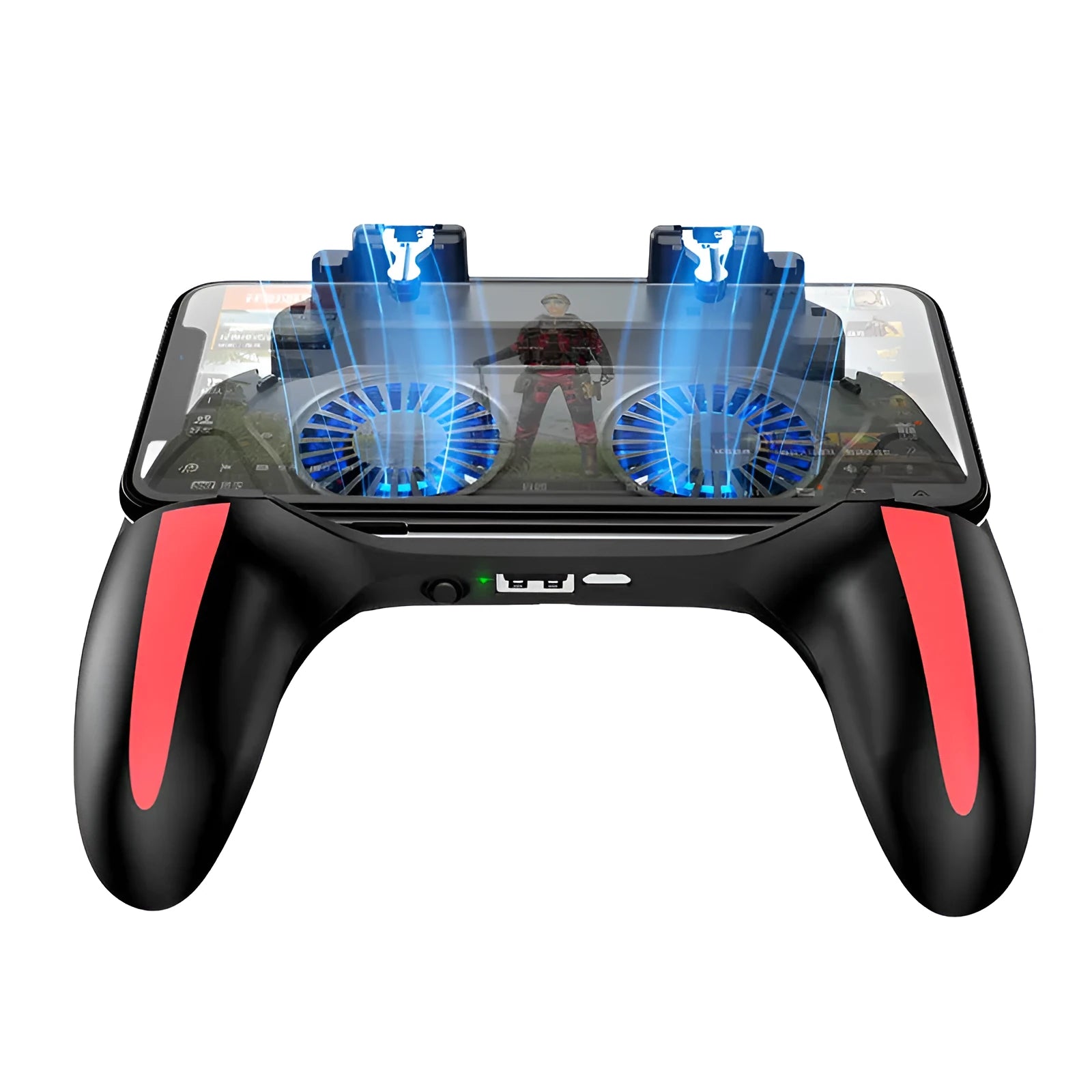H10 mobile phone cooling controller with touch screen for 4.7-6.5 inch smartphones