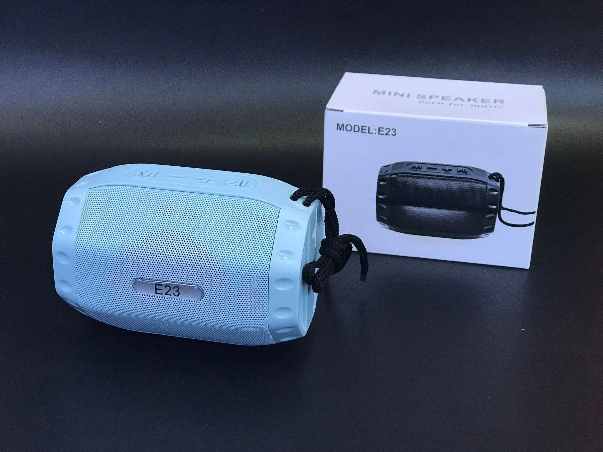 Small wireless USB card Bluetooth speaker in black, blue, pink, or purple colour options