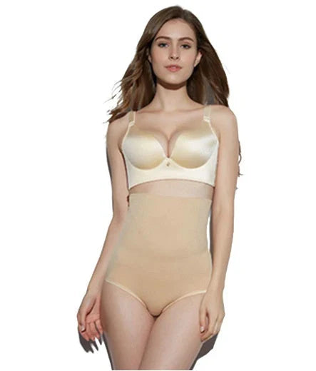 Curve-enhancing body shaping pants in various colors and sizes, designed to smooth and sculpt the figure