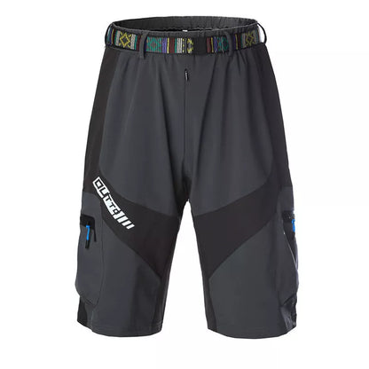 Men's off-road mountain bike cycling shorts in various colors and sizes