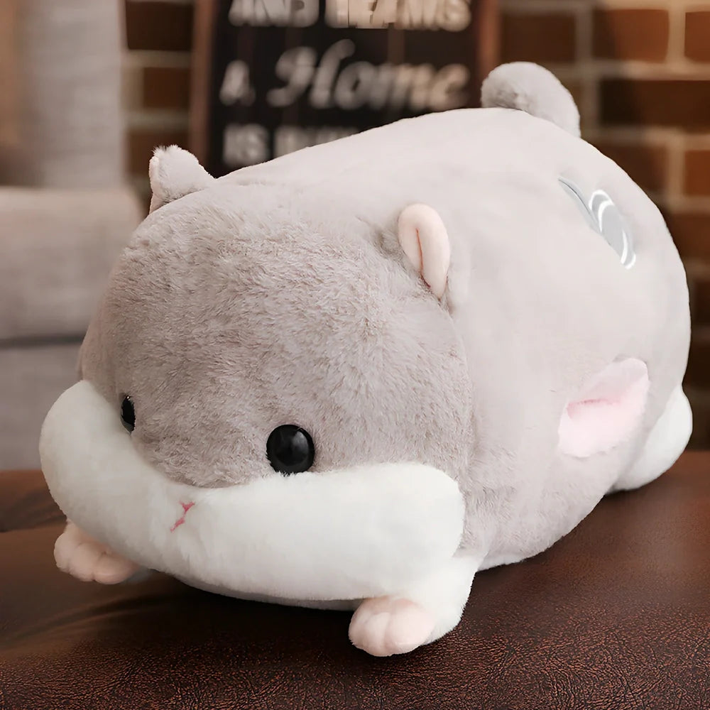 Cotton hamster pillow in selected colour with PP cotton filling showing size options