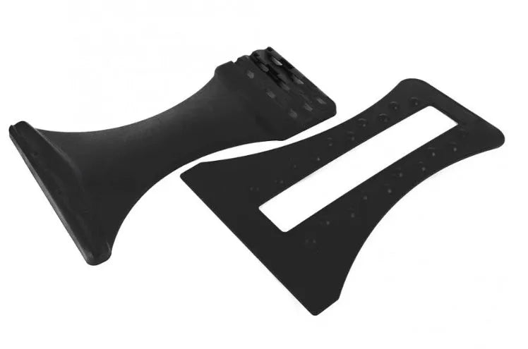 Adjustable Lumbar Corrector with 20 massage points in black, purple, or green