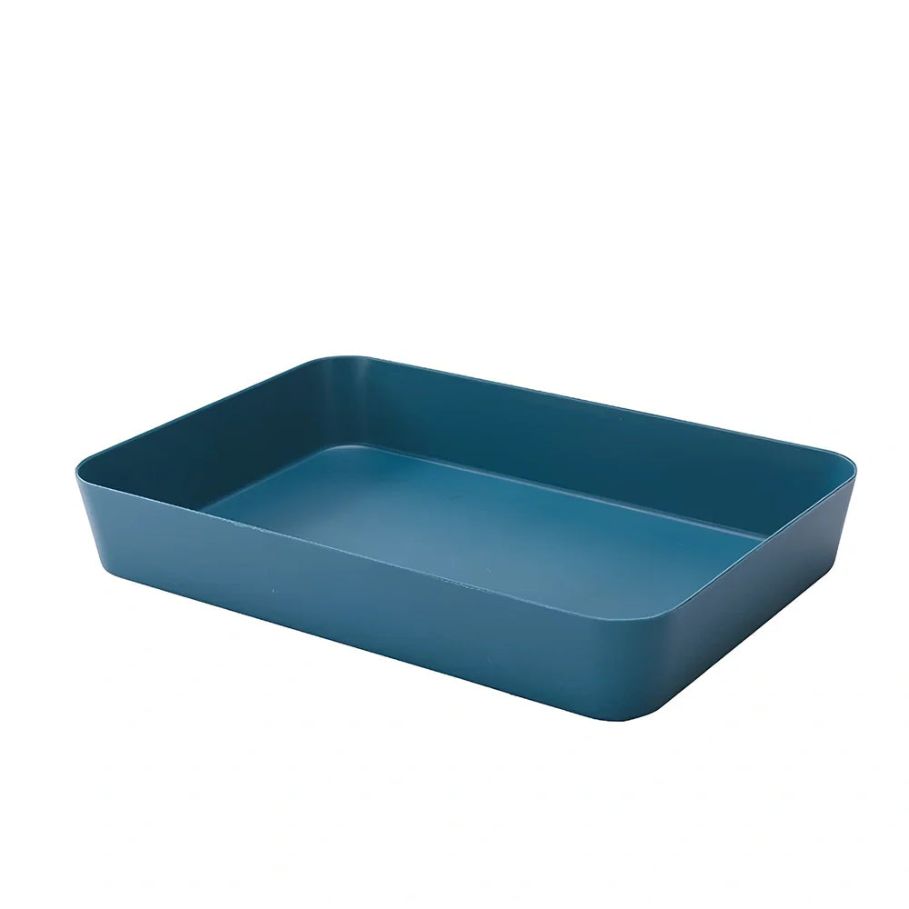 Plastic drawer organiser for underwear storage in multiple sizes and colours