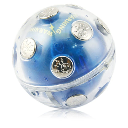 Mini Electric Shocking Ball prank toy in blue, safe and fun for teenagers