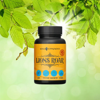 Lion's Roar Energy Supplement for natural, sustained energy without crash