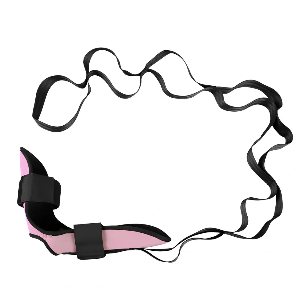 Fitness stretching belt for plantar fasciitis with 23cm length and multiple colour options