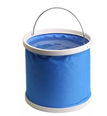 COCKPIT 9L folding bucket for outdoor activities, blue, 240*240*220mm