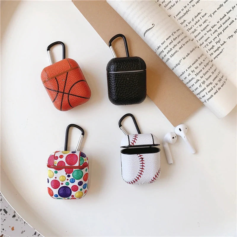 Hard shell sleeve for AirPods 1st and 2nd generation in various colors