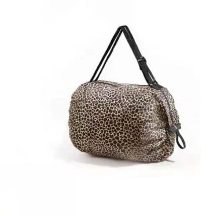 Foldable Large-Capacity Tote Bag with Extended Storage Space, Made of Durable 210D Oxford Cloth in Various Colors