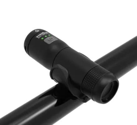 Rechargeable bicycle headlight with 600Lm brightness and waterproof design