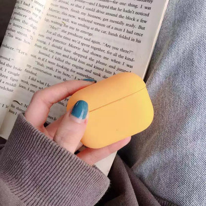 Compatible AirPods Pro 3 protective case in various colours like black, pink, green, and blue