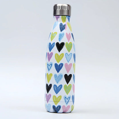 500ml stainless steel sports bottle in various colours with vacuum insulation and secure lid for gym use