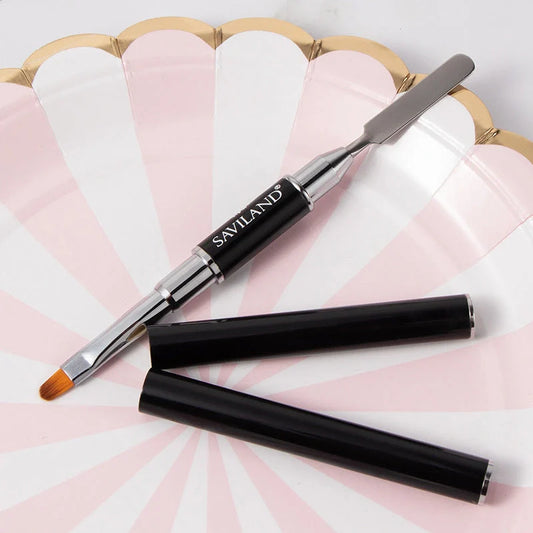 Dual Head UV Gel Nail Art Brush Set for flawless nail designs